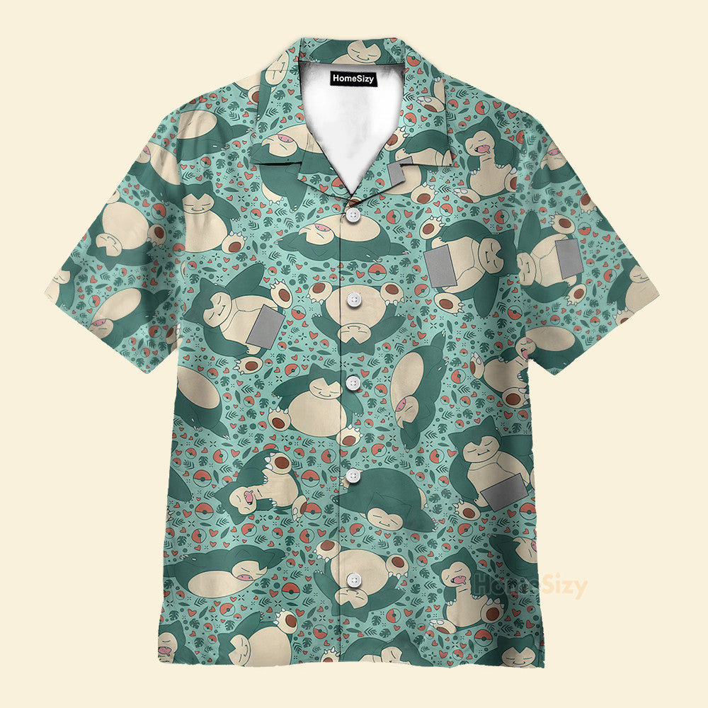 PoMo Seamless Pattern V11 - Hawaiian Shirt