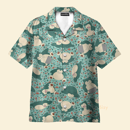 PoMo Seamless Pattern V11 - Hawaiian Shirt