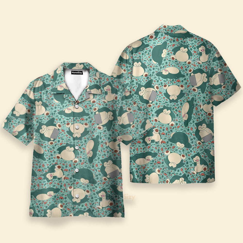 PoMo Seamless Pattern V11 - Hawaiian Shirt