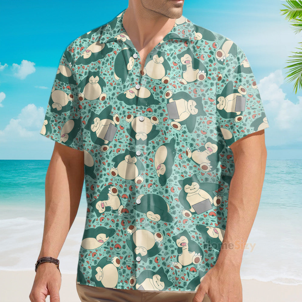 PoMo Seamless Pattern V11 - Hawaiian Shirt
