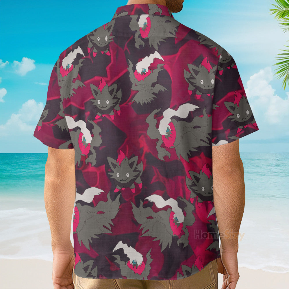 PoMo Seamless Pattern V5 - Hawaiian Shirt