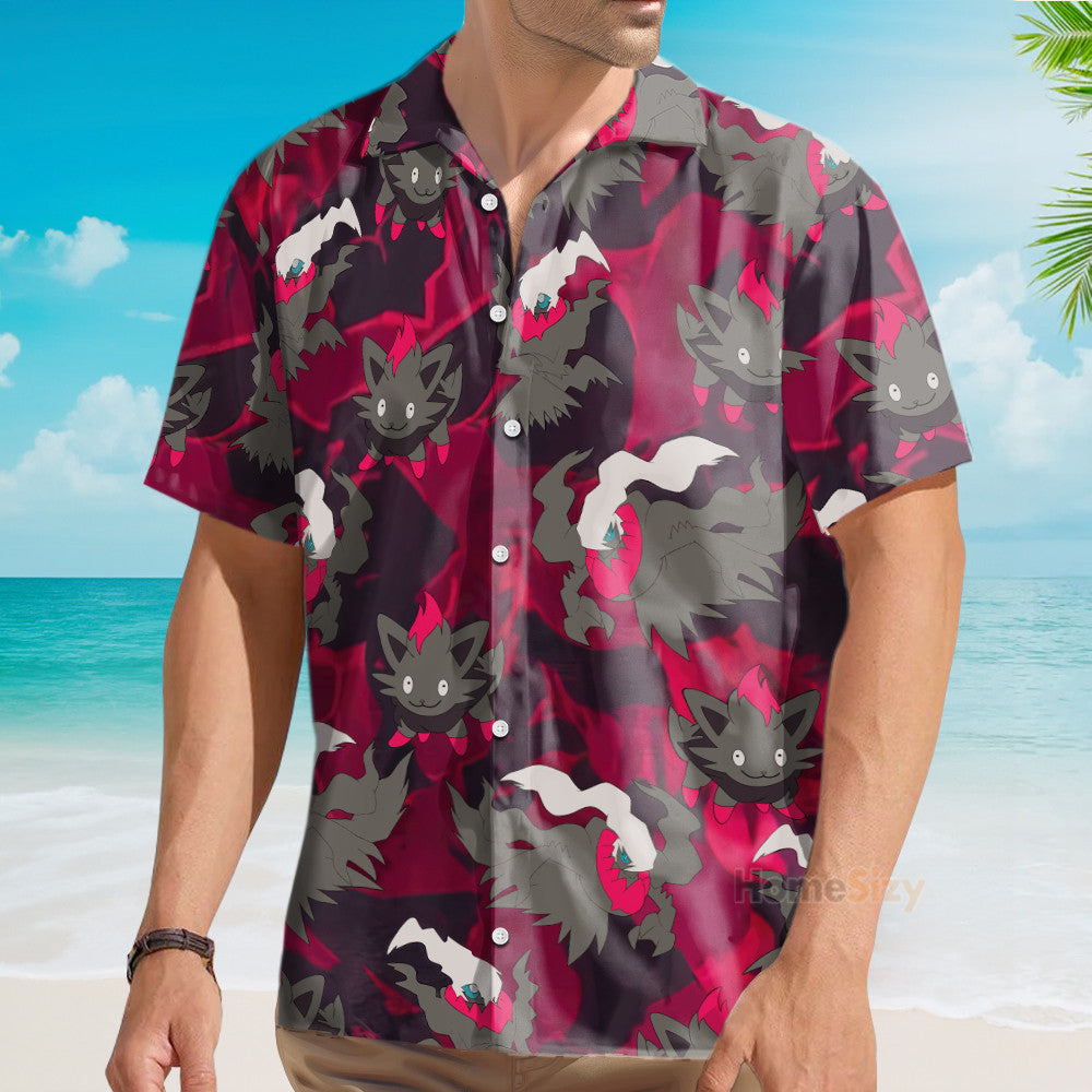 PoMo Seamless Pattern V5 - Hawaiian Shirt