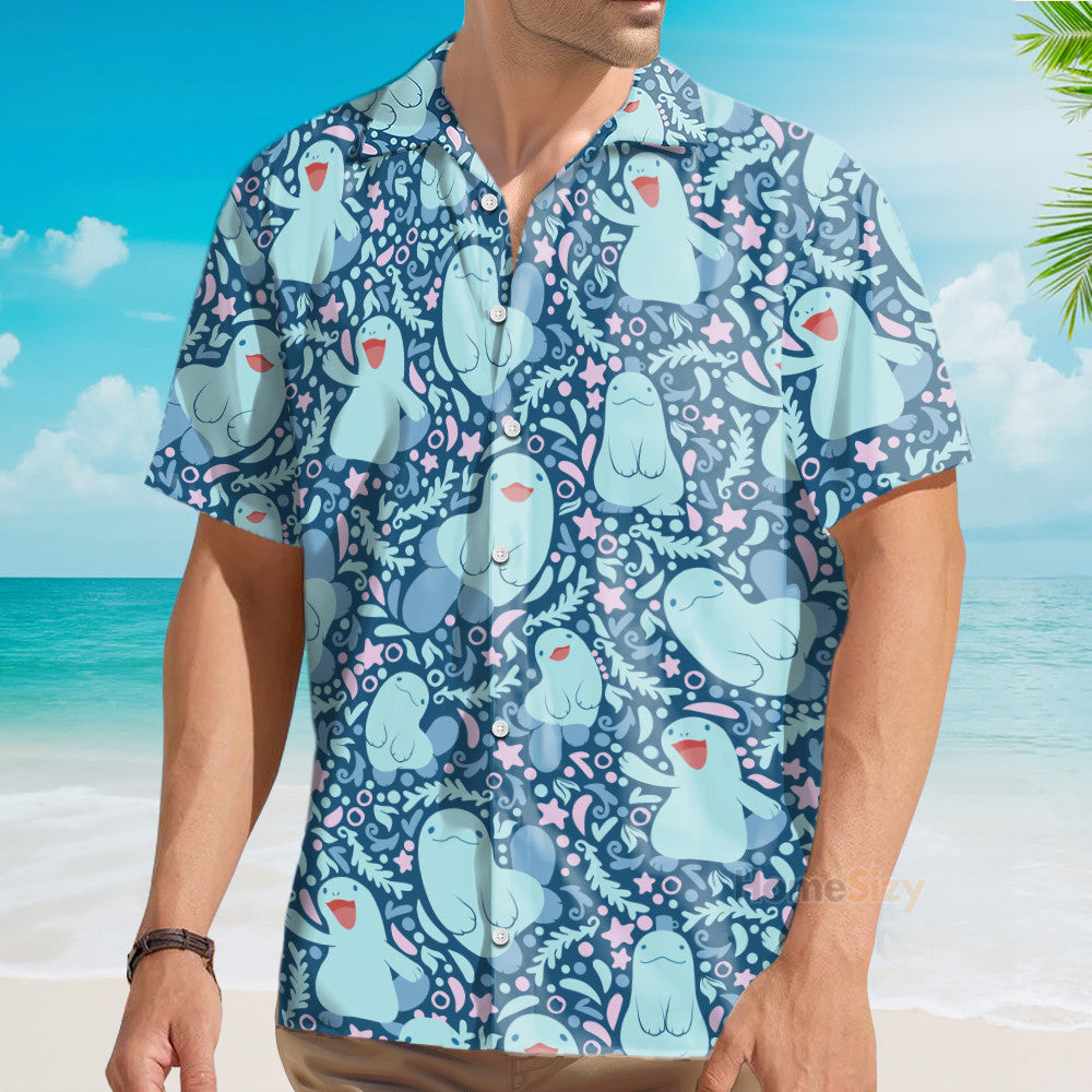 PoMo Seamless Pattern V6 - Hawaiian Shirt