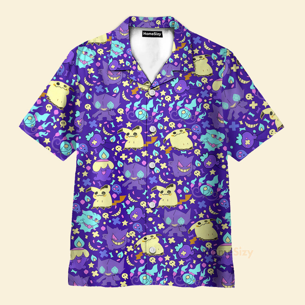 PoMo Seamless Pattern V24 - Hawaiian Shirt