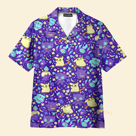 PoMo Seamless Pattern V24 - Hawaiian Shirt