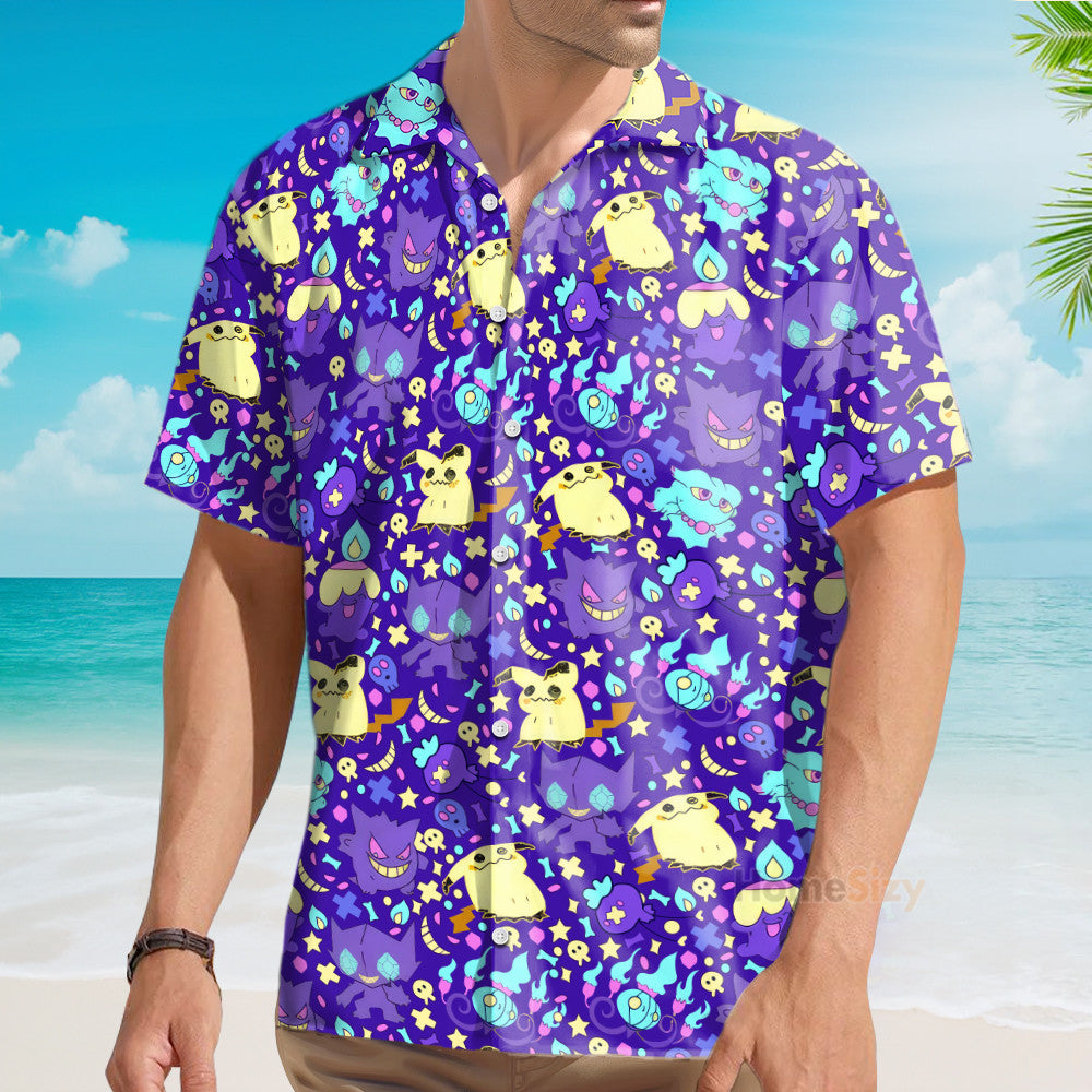 PoMo Seamless Pattern V24 - Hawaiian Shirt