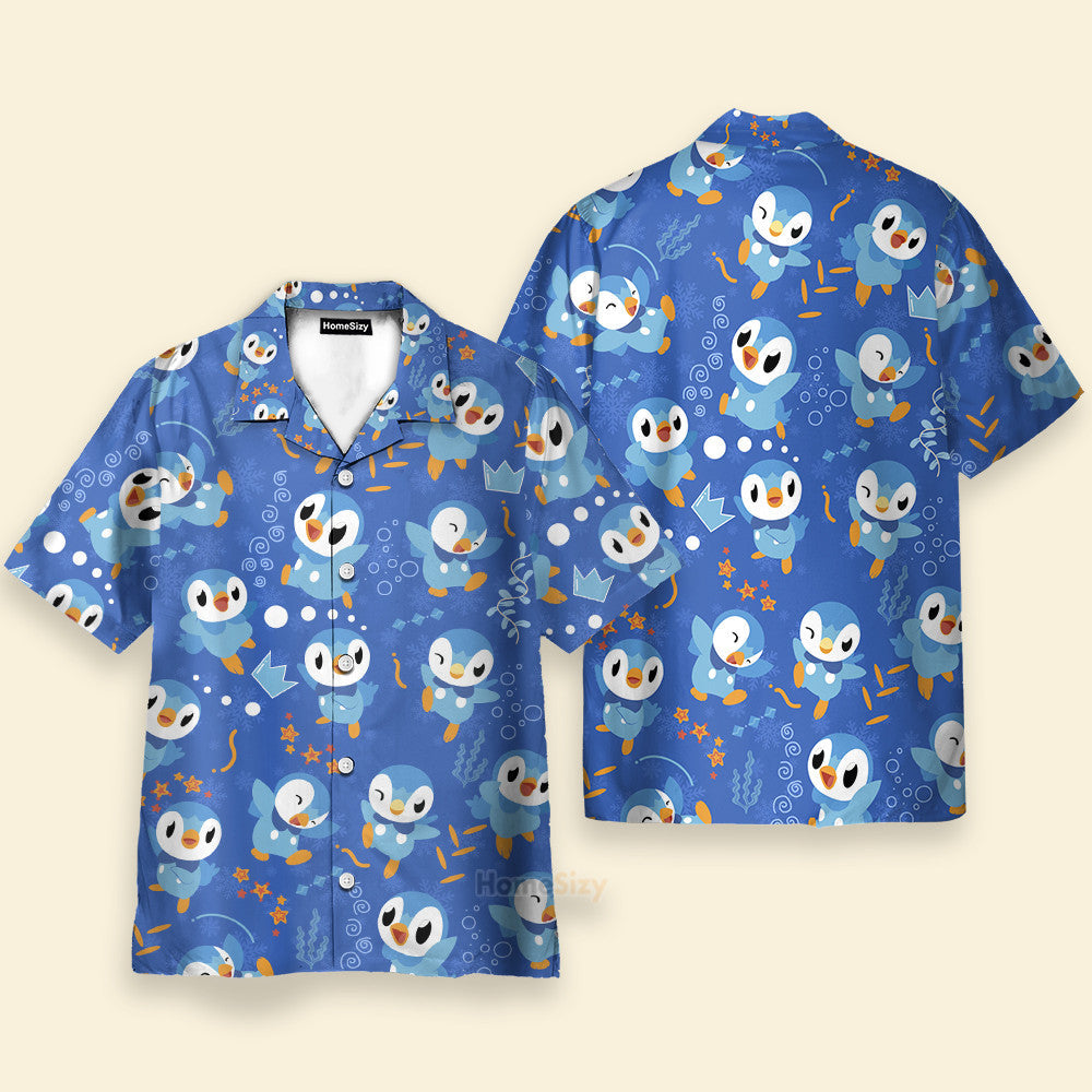 PoMo Seamless Pattern V14 - Hawaiian Shirt