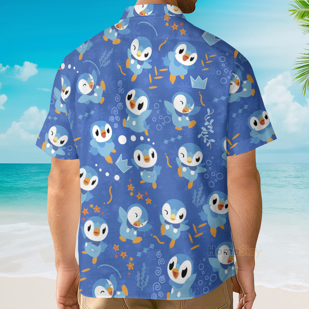 PoMo Seamless Pattern V14 - Hawaiian Shirt