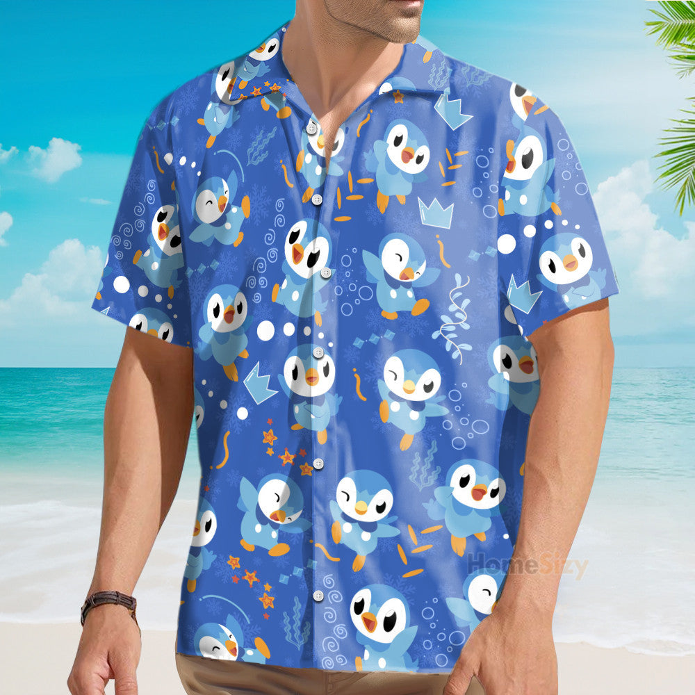 PoMo Seamless Pattern V14 - Hawaiian Shirt