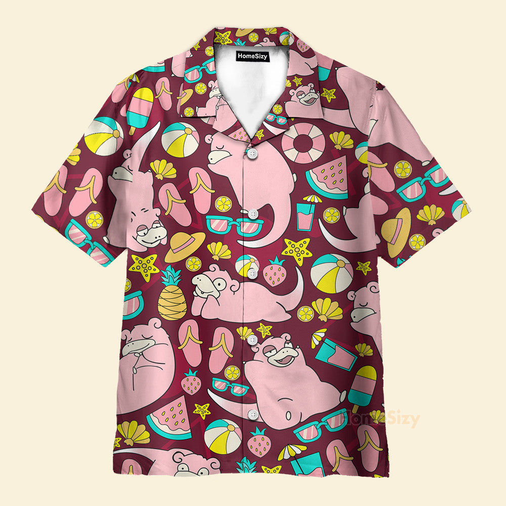 PoMo Seamless Pattern V2 - Hawaiian Shirt