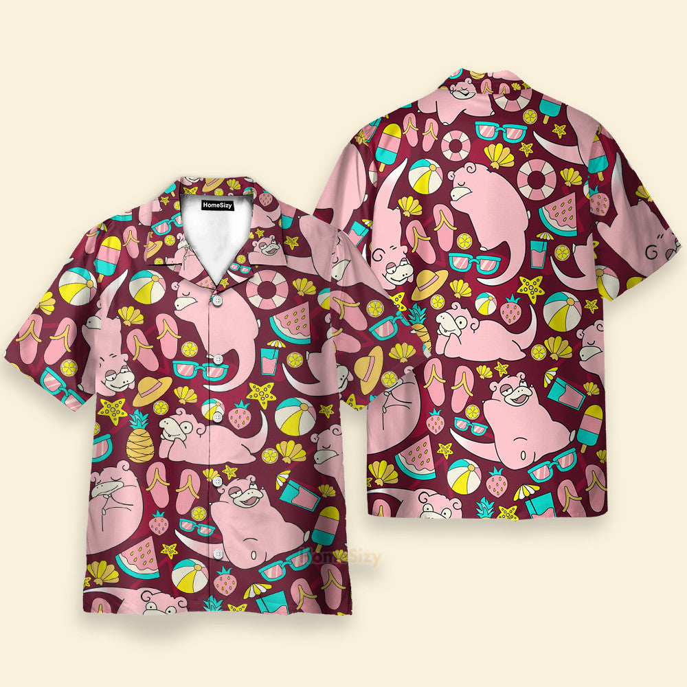 PoMo Seamless Pattern V2 - Hawaiian Shirt