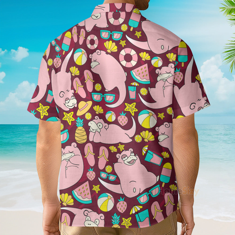 PoMo Seamless Pattern V2 - Hawaiian Shirt