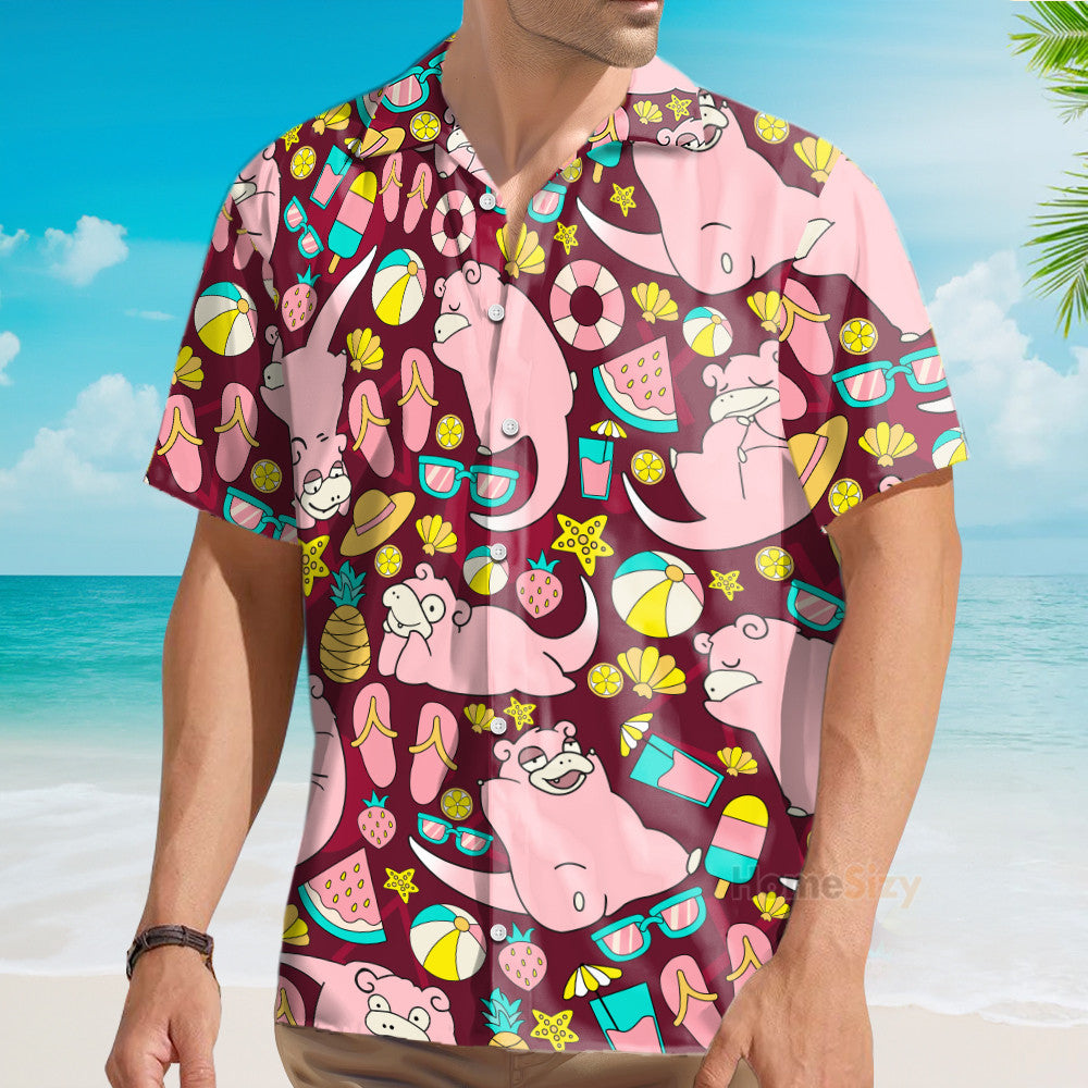 PoMo Seamless Pattern V2 - Hawaiian Shirt