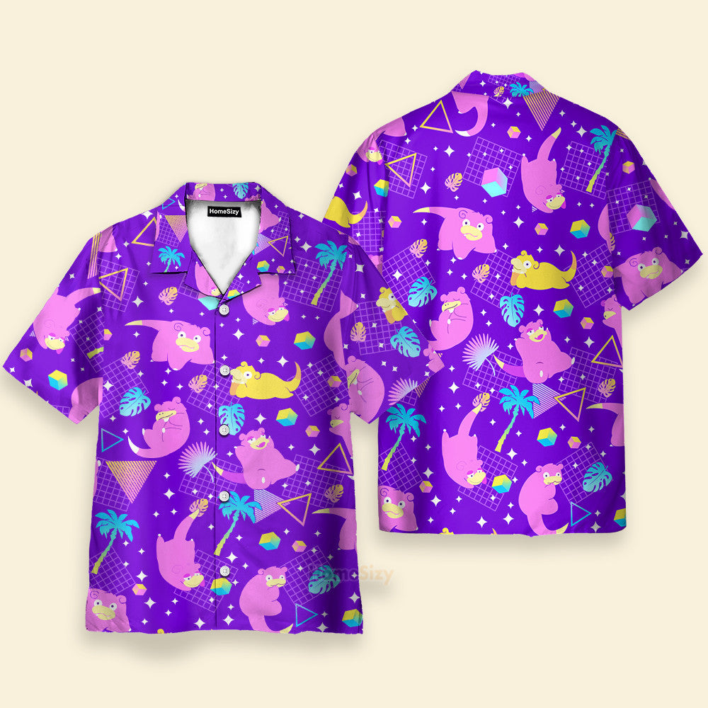 PoMo Seamless Pattern V13 - Hawaiian Shirt