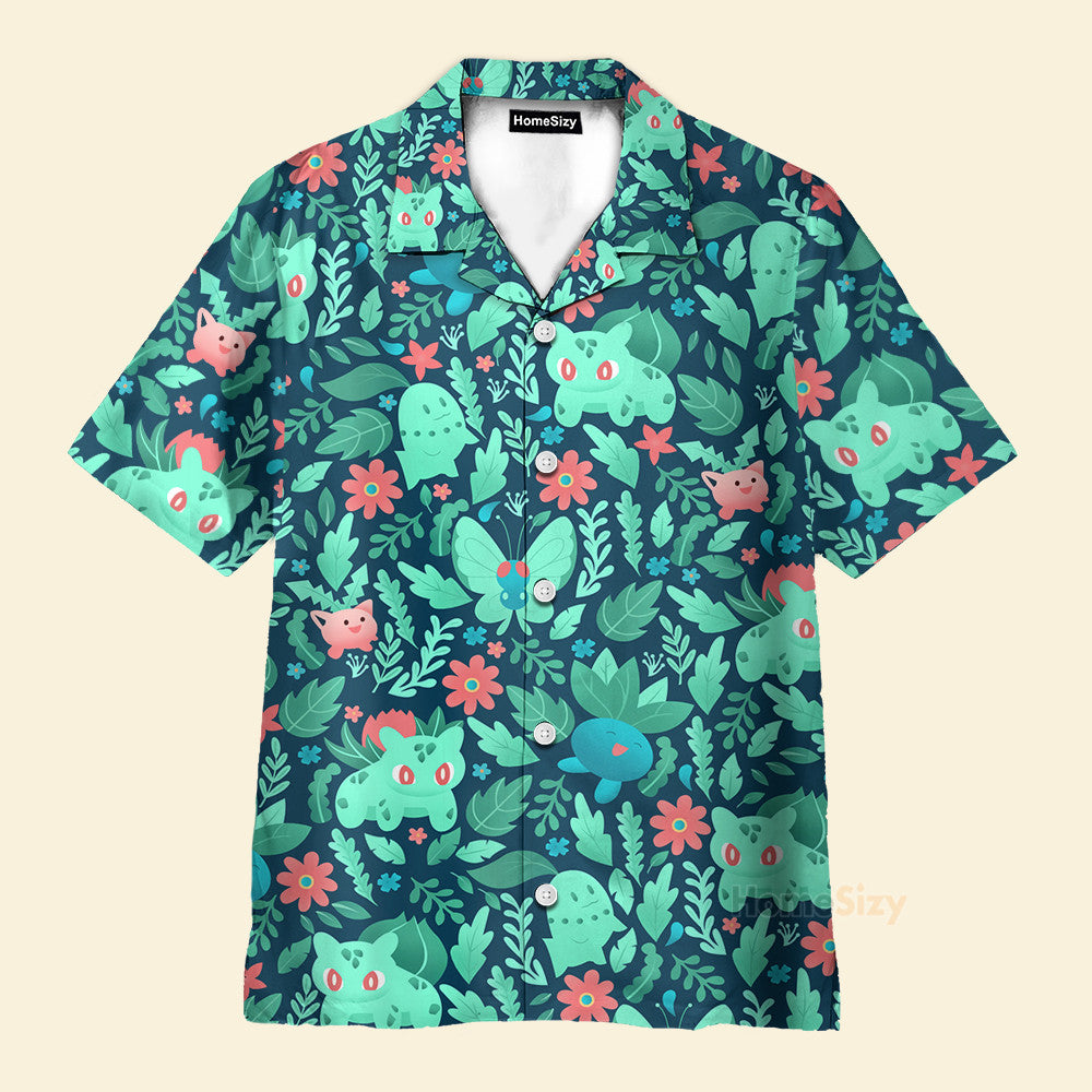 PoMo Seamless Pattern - Hawaiian Shirt QT5013101