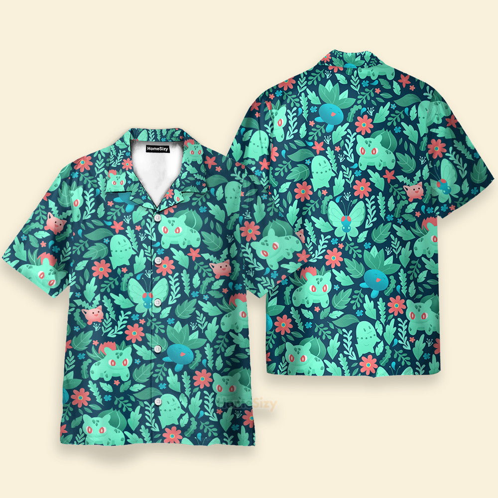 PoMo Seamless Pattern - Hawaiian Shirt QT5013101