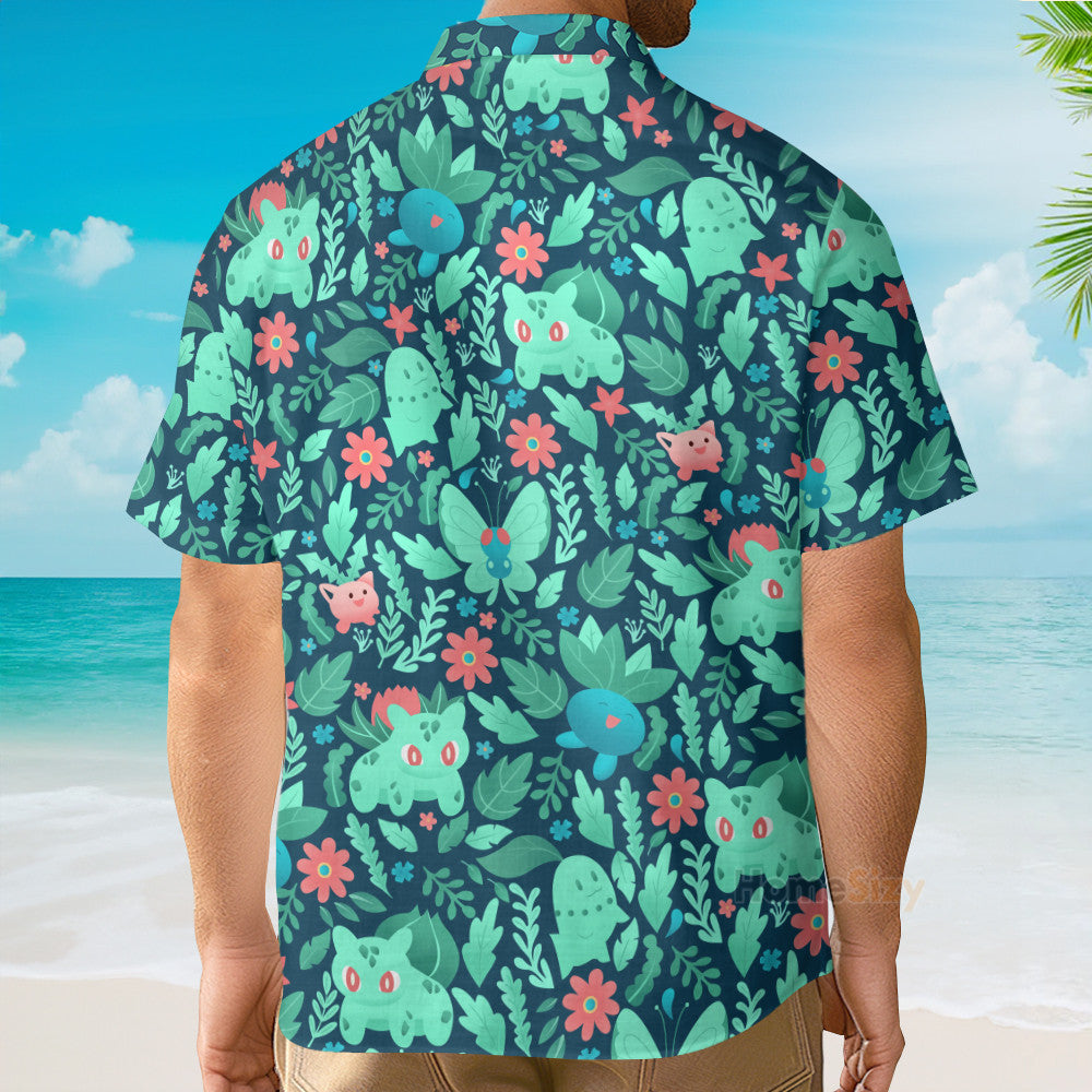 PoMo Seamless Pattern - Hawaiian Shirt QT5013101