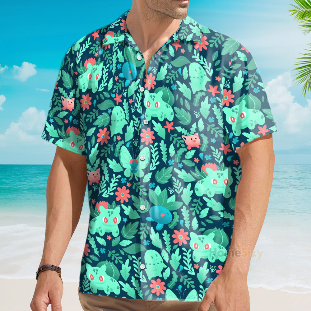 PoMo Seamless Pattern - Hawaiian Shirt QT5013101
