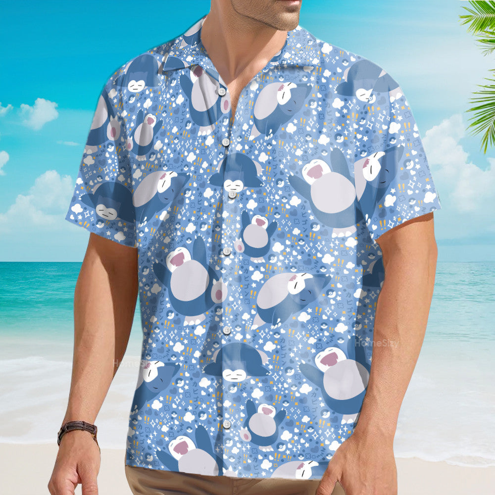 PoMo Seamless Pattern V16 - Hawaiian Shirt QT4081903