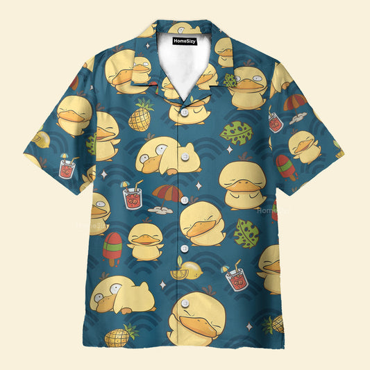 Funny PoMo Seamless Pattern - Hawaiian Shirt
