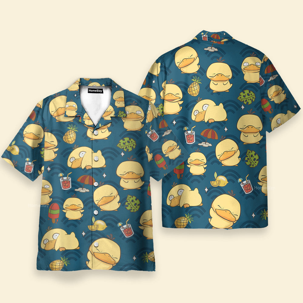 Funny PoMo Seamless Pattern - Hawaiian Shirt