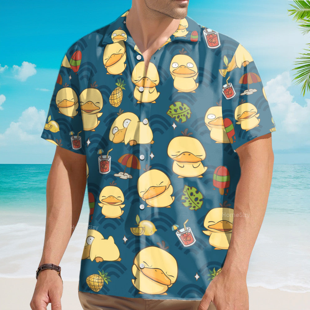 Funny PoMo Seamless Pattern - Hawaiian Shirt