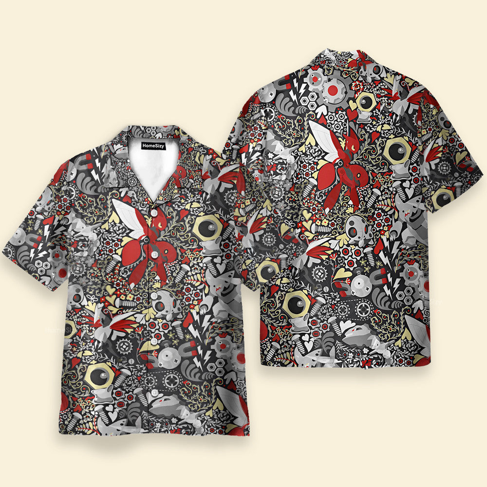PoMo Seamless Pattern V8 - Hawaiian Shirt