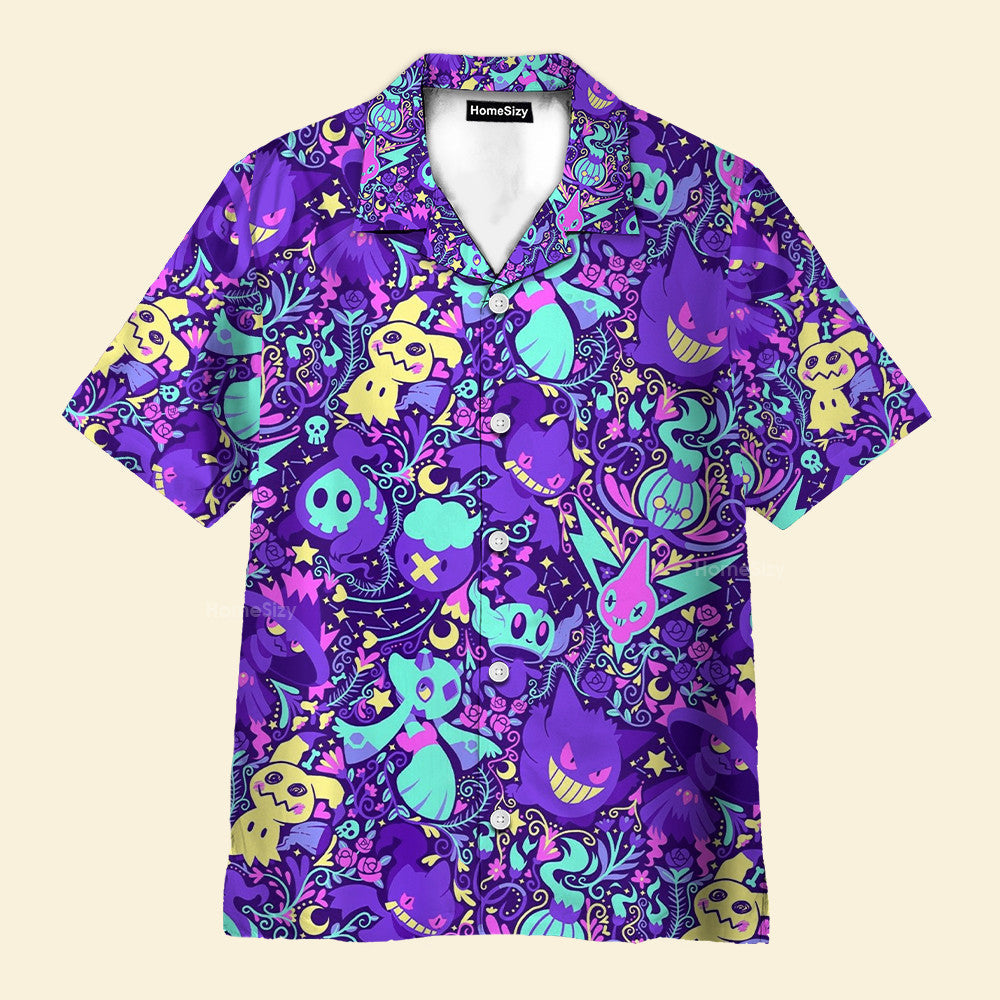 PoMo Seamless Pattern - Hawaiian Shirt QT4111803