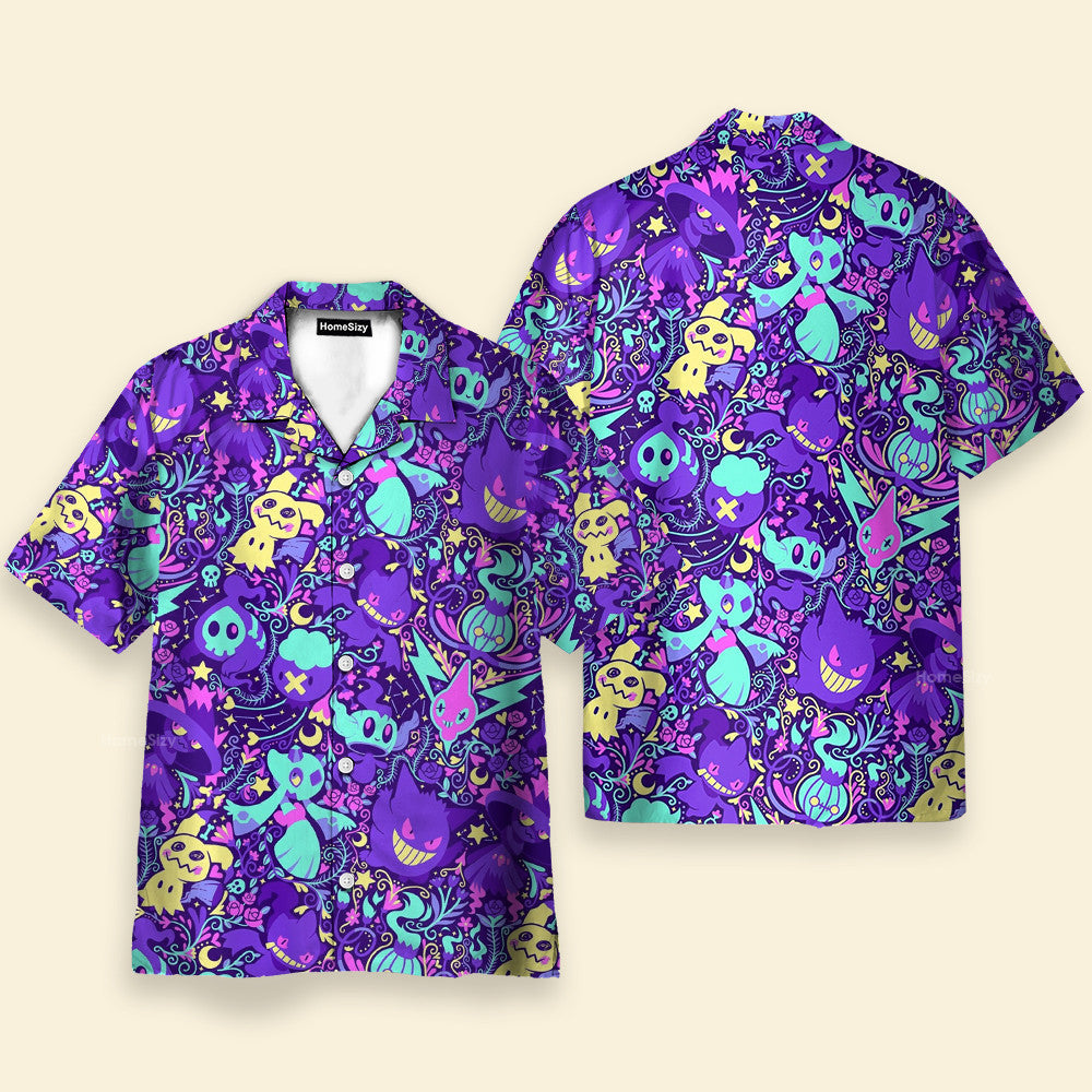 PoMo Seamless Pattern - Hawaiian Shirt QT4111803