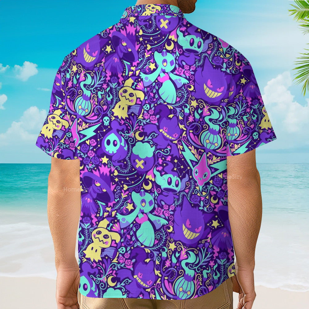 PoMo Seamless Pattern - Hawaiian Shirt QT4111803