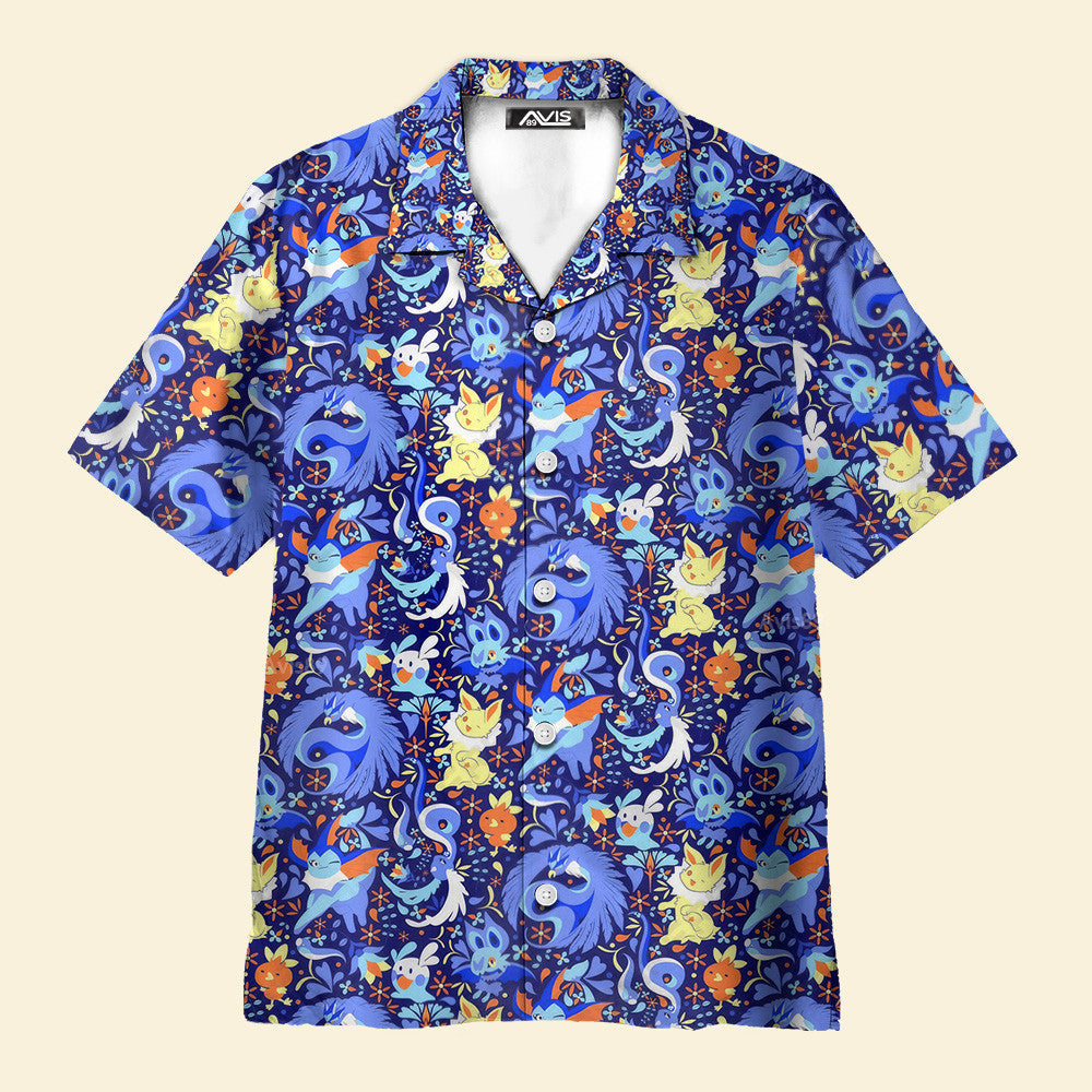 PoMo Seamless Pattern - Hawaiian Shirt QT5011802