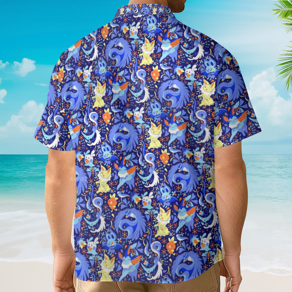 PoMo Seamless Pattern - Hawaiian Shirt QT5011802