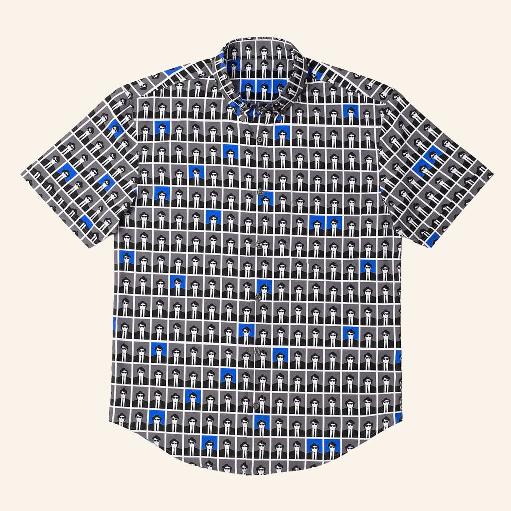Saturday Night Live Merch SNL 50 x RSVLTS Jake And Elwood Button Up Shirt Gifts Ideas For Him - WearandDecor - Tazila