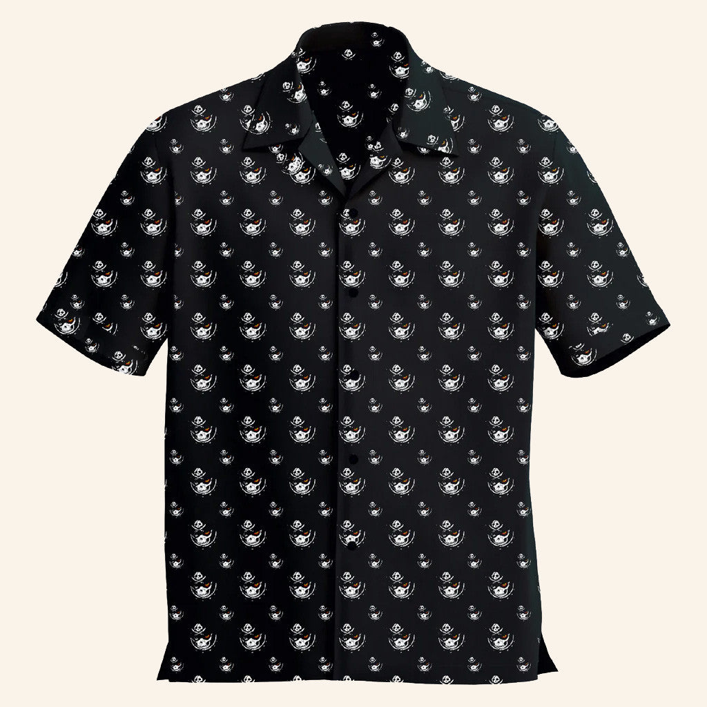 Persona Merch Persona 5 Royal Captain Kidd Button Up Short Sleeve Shirt Gifts For Game Lovers - WearandDecor - Tazila