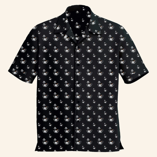 Persona Merch Persona 5 Royal Captain Kidd Button Up Short Sleeve Shirt Gifts For Game Lovers - WearandDecor - Tazila
