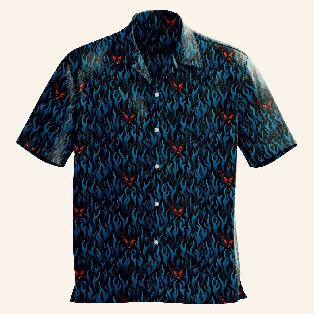 Persona Merch Persona 5 Royal Arsene Button Up Short Sleeve Shirt Gifts For Husband - WearandDecor - Tazila