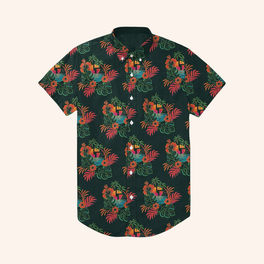Disco Biscuits Merch Tropical Themed Hawaiian Shirt Gifts Ideas For Band Lovers - Tazila