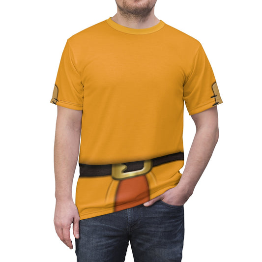 Bashful Snow White Costume T-Shirt For Men