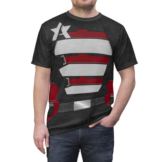 US Agent The Falcon And The Winter Soldier Costume T-Shirt
