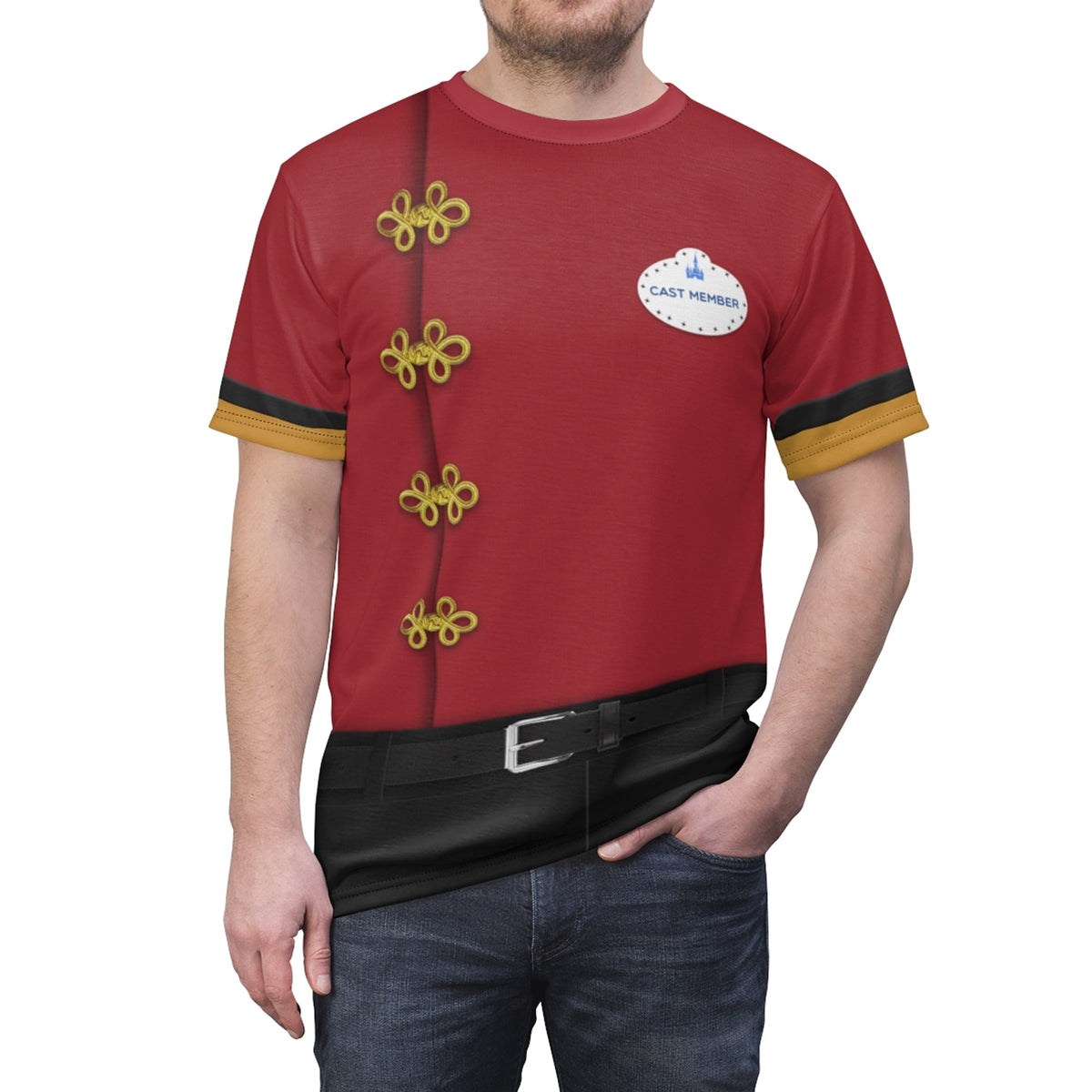 Great Movie Ride Disney Cast Member Costume T-Shirt For Men