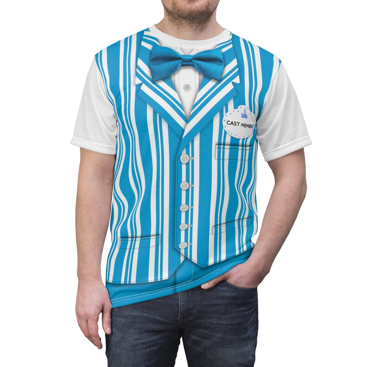 Blue The Dapper Dans Costume T-Shirt