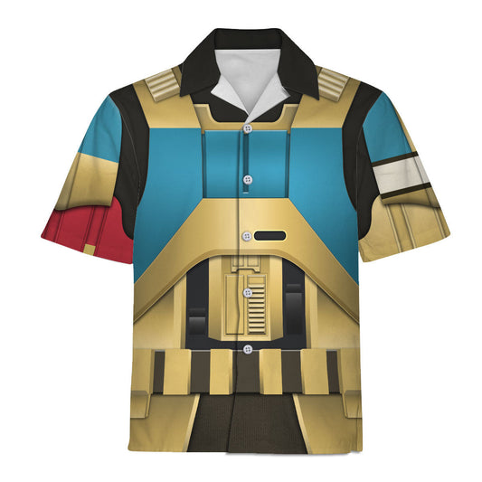 Stwa Shore Troopers Cosplay Costume - Hawaiian Shirt QT309400
