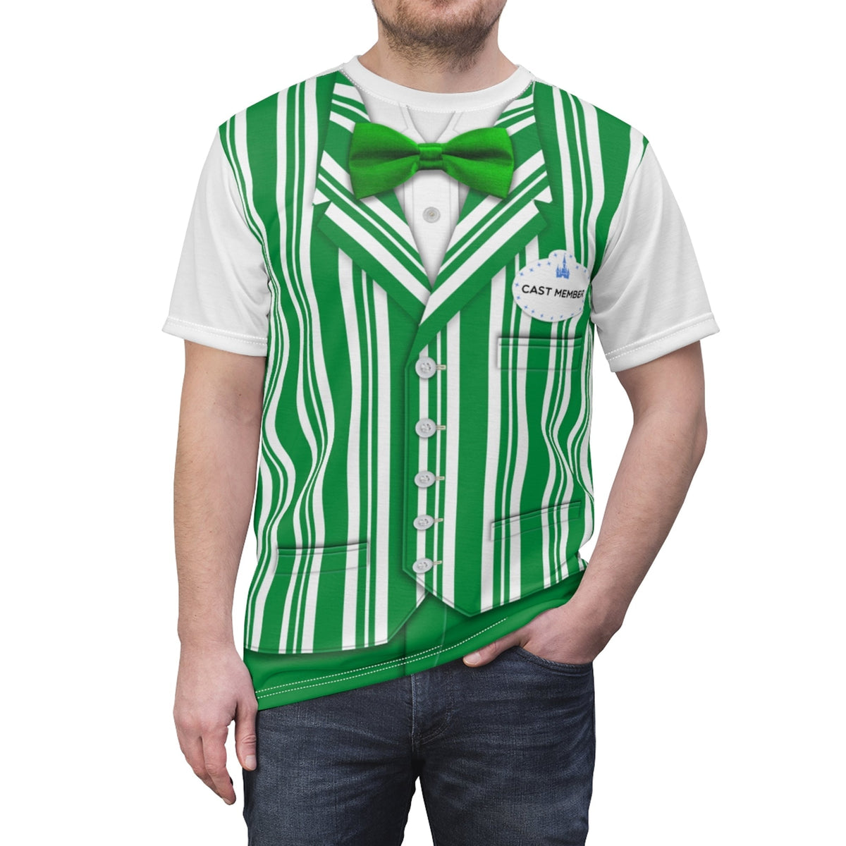 Green The Dapper Dans Costume T-shirt For Men