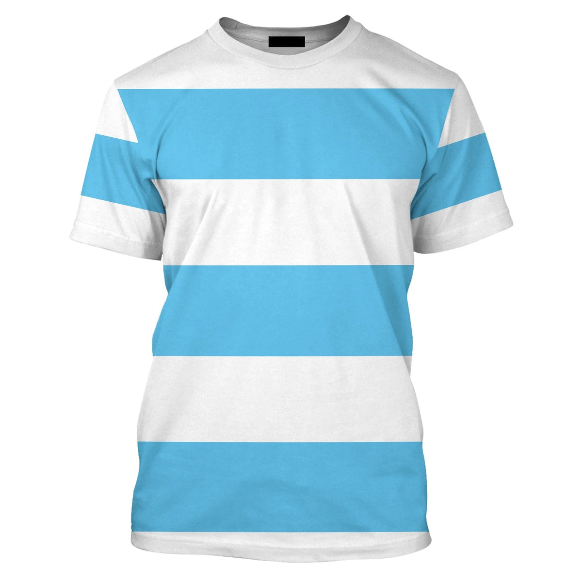 DN T-shirt Smee Peter Pan Costume T-shirt White Blue Unisex Adults New Release