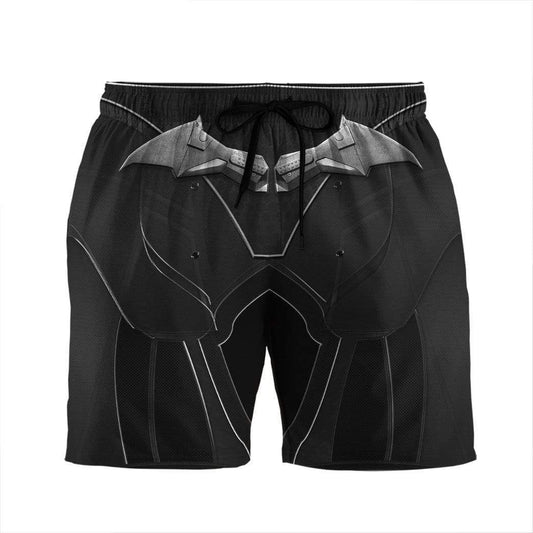 Batman Shorts the Batman Suit Costume Beach Shorts Black