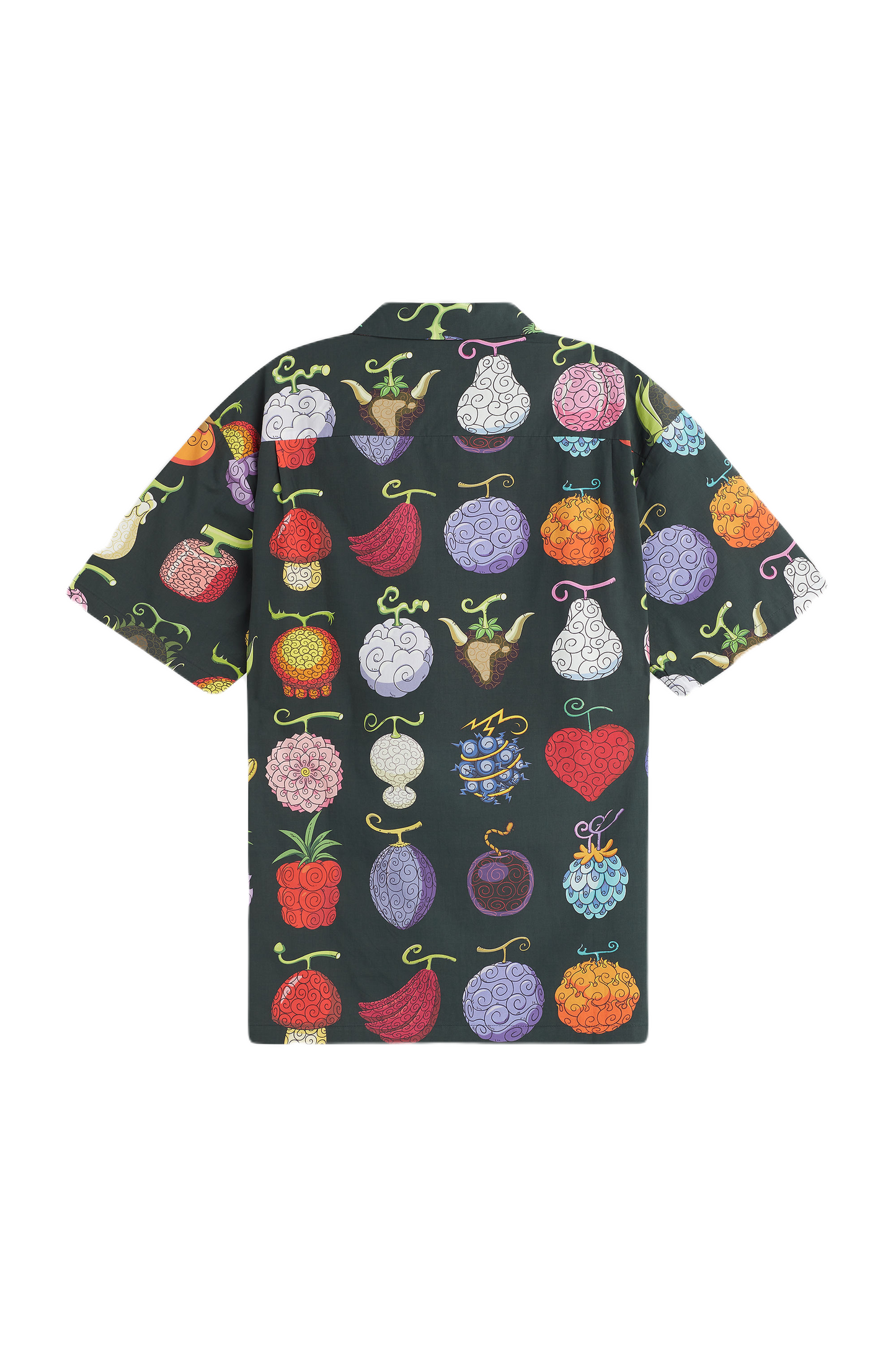 NoClaws NoClaws One Piece Hawaii Shirt All Of One Piece Devil Fruit Pattern Hawaiian Shirt Colorful Unisex