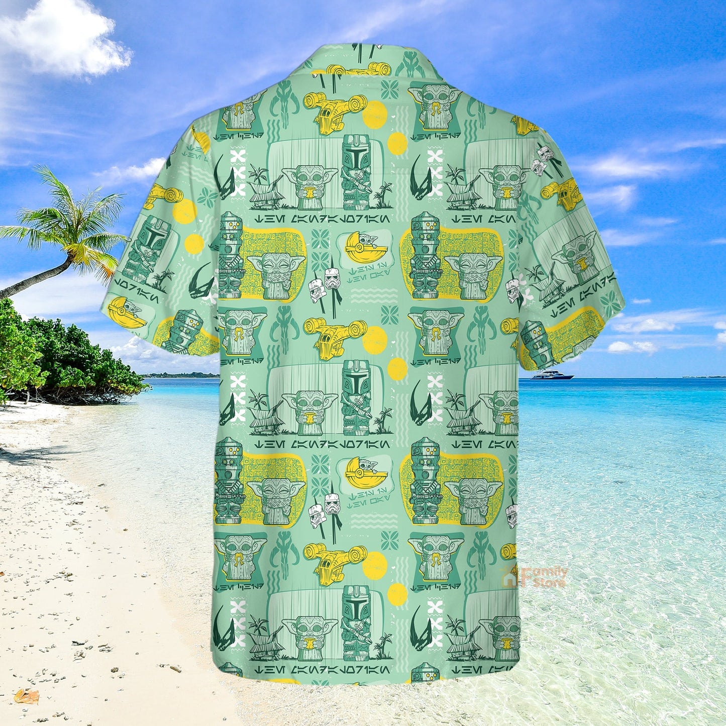 Stwa Tiki Tropical Hawaiian Shirt