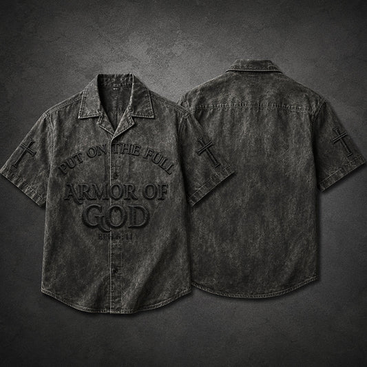 Armor Of God Hawaiian Shirt Christian Faith Ephesians 6 11 Gift