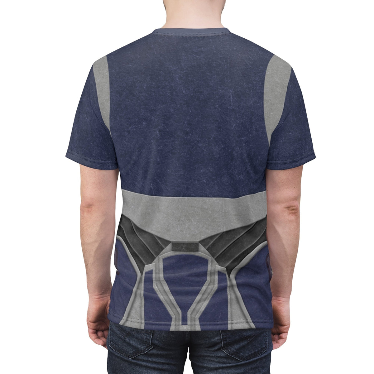 Ahsoka Tano Blue The Clone Wars Costume T-shirt For Men