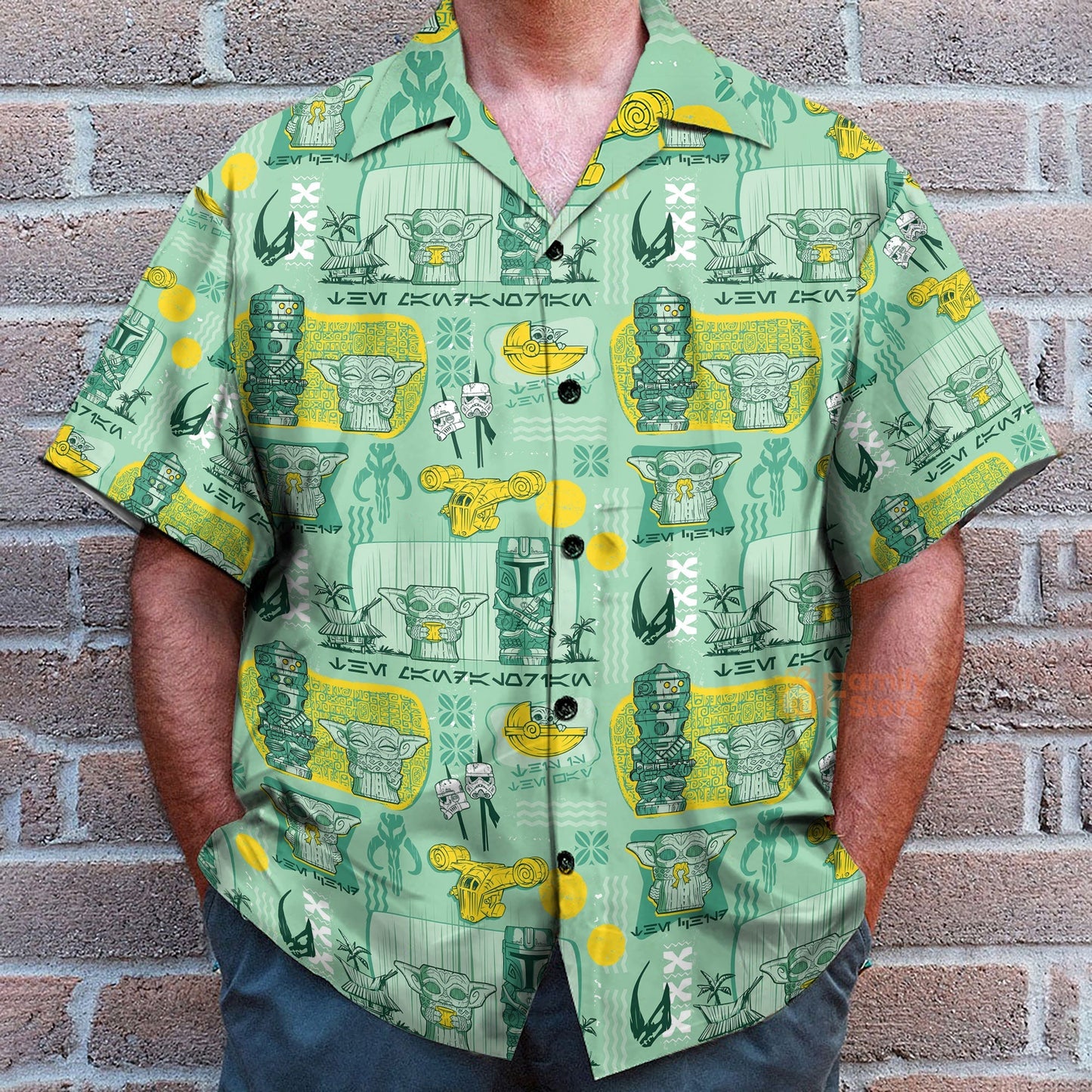 Stwa Tiki Tropical Hawaiian Shirt